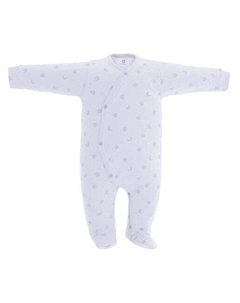 Хлопковая детская пижама с принтом по всей поверхности, серый Cambrass