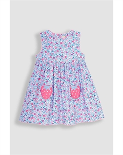 Новинка карманного платья с цветочным принтом, розовый Jojo maman bébé