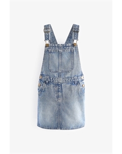 Джинсовое платье без рукавов (3-16 лет), синий Next