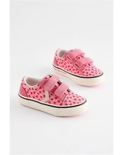 Кроссовки с принтом, розовый Next