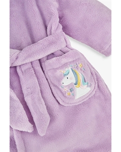 Халат для девочек с мотивом единорога, сиреневый Jojo maman bébé