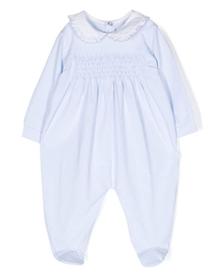 Боди с фестонами, синий Siola