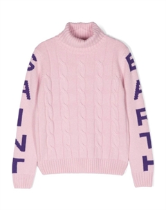 Джемпер с логотипом, розовый Mc2 saint barth