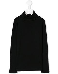 Джемпер с высоким воротником, черный Bonpoint