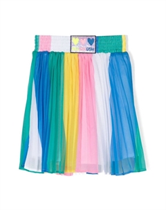 Мини-юбка с логотипом, синий Billieblush