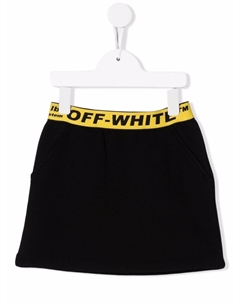 Kids юбка с логотипом, черный Off-white