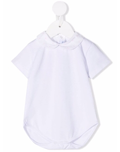 Боди с закругленным воротником и вышивкой, белый Siola