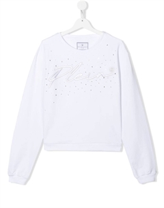 Толстовка с вышитым логотипом, белый Philipp plein