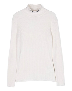 Джемпер с логотипом, нейтральный цвет Pucci