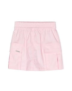 Юбка с логотипом, розовый Monnalisa