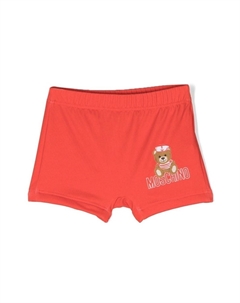 Плавки-шорты с логотипом, красный Moschino kids