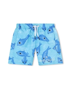 Kids плавки-шорты с графичным принтом, синий Givenchy