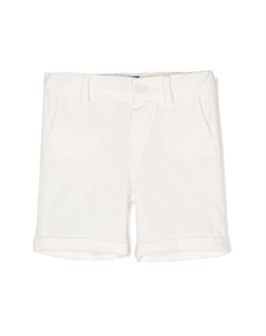 Шорты из ткани пике, белый Fay