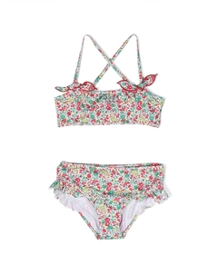 Бикини с цветочным принтом, зеленый Bonpoint