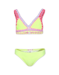 Бикини в стиле колор-блок, желтый Billieblush