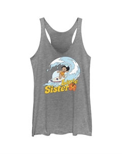 Майка с рисунком Little Sister Racerback от Disney для детей Lilo & Stitch Juniors Licensed character