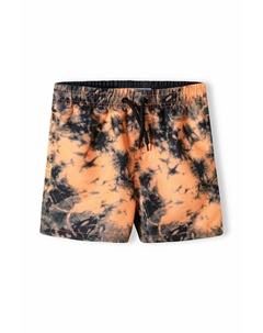 Шорты для плавания ALL OVER PRINT, цвет orange black Minoti