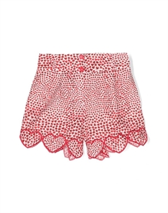 Шорты с принтом, красный Stella mccartney kids