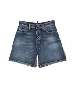 Джинсовые шорты по колено, синий Dsquared2