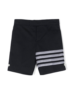 Шорты-бермуды с полоской, синий Thom browne