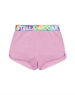 Шорты с логотипом, розовый Stella mccartney kids