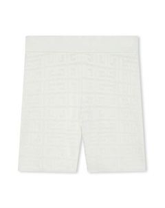 Kids шорты с логотипом 4G, белый Givenchy