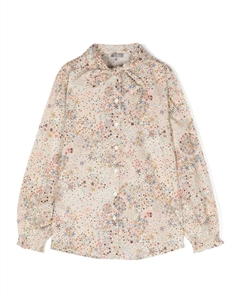 Рубашка с принтом, коричневый Il gufo