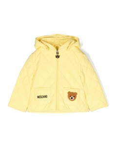 Пуховик Teddy Bear, желтый Moschino kids
