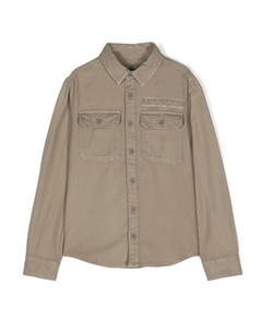 Рубашка с нашивкой-логотипом, зеленый Zadig&voltaire