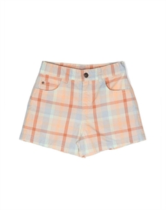 Шорты Lynn в клетку, оранжевый Knot