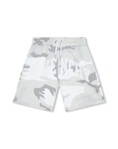 Kids шорты с камуфляжным принтом, серый Givenchy