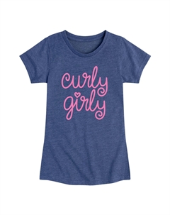 Футболка с фигурным рисунком для девочек 7–16 лет, синий Licensed character