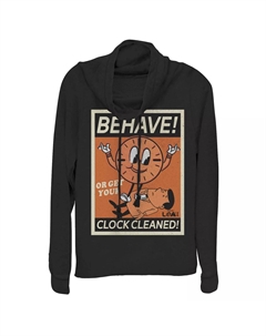 Юниорский пуловер Marvel Loki Miss Minutes Is Always Watch с воротником-хомутом Licensed character