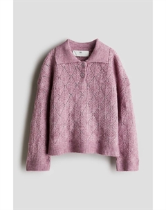 Свитер вязки пуантелле, розовый H&m