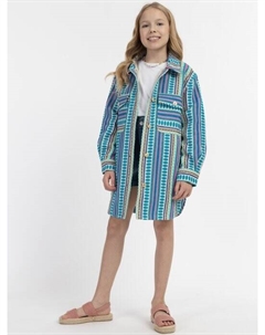 Куртка-Рубашка, синий Izia