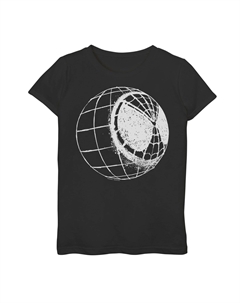 Футболка с трафаретом и графическим рисунком для девочек 7–16 лет, маска «Человек-паук вдали от дома» Marvel