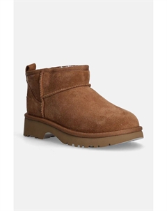 Детские зимние сапоги KIDS CLASSIC ULTRA MINI NEW HEIGHTS, коричневый Ugg