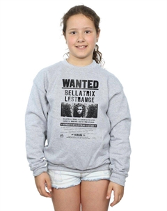 Толстовка «Беллатрикс Лестрейндж Разыскивается», серый Harry potter