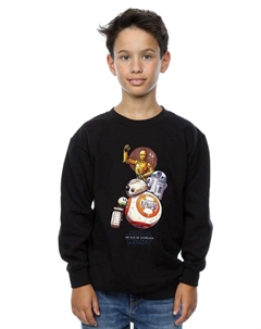 Толстовка с иллюстрацией «Звездные войны. Восхождение дроидов Скайуокера», черный Star wars