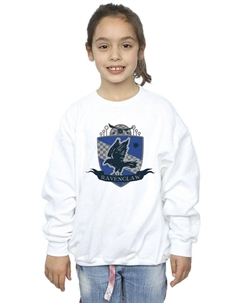 Толстовка со значком на груди Рейвенкло, белый Harry potter