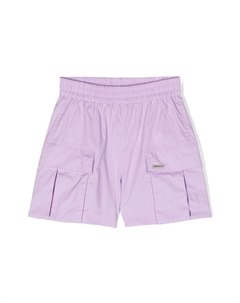 Поплиновые шорты карго, фиолетовый Monnalisa