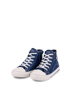 Детские джинсовые высокие спортивные кеды Houston, синий Gap