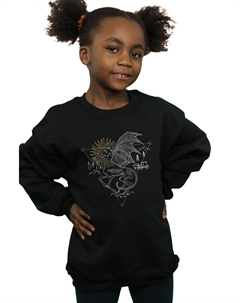 Толстовка Thestral Line Art, черный Harry potter