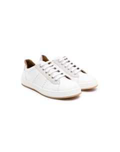 Кроссовки с перфорацией, белый Eleventy