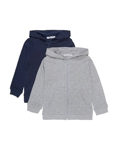 Худи на молнии, светло-серый Minymo®