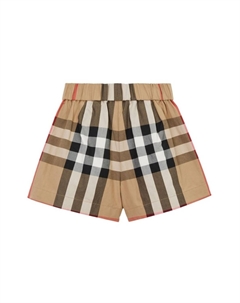 Kids шорты в клетку Vintage Check, нейтральный цвет Burberry