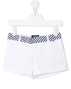 Шорты с поясом, белый Ralph lauren
