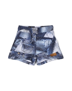 Шорты из джерси с принтом, синий Chiara ferragni