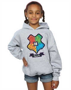 Толстовка с гербом Хогвартса, серый Harry potter