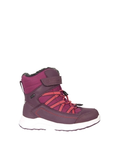 Детские непромокаемые зимние ботинки Denver на подкладке из искусственной овчины, розовый Mountain warehouse